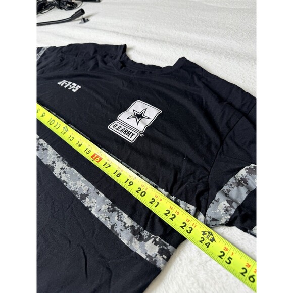Military US Army digital camo logo mens veteran casual Dk Gray SS T-shirt , 1XL - Picture 6 of 10